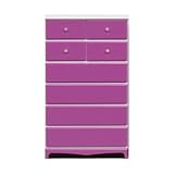 アルファタカバベビータンスシリーズパレット75cm幅6段ラベンダー