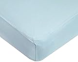 American Baby Company 100% Cotton Value Jersey Knit Crib Sheet (2 Blue) [並行輸入品]