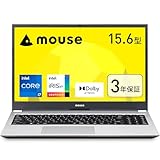 mouse B5 【3年保証】 ノートパソコン (15.6インチ フルHD Core i7-1255U 16GBメモリ 1TB SSD Windows 11 Pro ビジネス テレワーク) B5I7I01SR1SJW1P103AZ