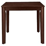 北欧風 75cm幅 2人掛け用ダイニングテーブル ブラウン