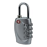 Tinksky tsa-330 TSA承認セキュリティ荷物南京錠4桁組み合わせパスワードロック南京錠