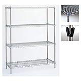 スーパーエレクターシェルフ４段 MS910･P1590(D460) ｽｰﾊﾟｰｴﾚｸﾀｰｼｪﾙﾌ4ﾀﾞﾝ(03-2700-81)【エレクター】[1台単位]