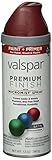 Valspar 410-85012 SP Brand 12 oz Royal Garnet Satin Premium Enamel Spray Paint [並行輸入品]
