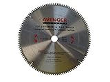 Avenger AV-12120 Aluminum cutting saw Blade, 12-inch by 120 tooth,1-inch arbor, C-4, TCG [並行輸入品]