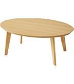 Amazon.co.jp : KEN JAPAN こたつ 楕円形 105 こたつテーブル 105×70cm