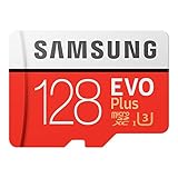 Samsung EVO Plus マイクロSDカード 128GB microSDXC UHS-I U3 100MB/s Full HD &