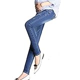 【Ani Mam Kids】マタニティストレッチウエストジーンズ調整アジャスター付き M～XXL(XXL)