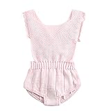 Karchi　 幼児　赤ちゃん0歳　1歳　女の子人気 　2017 　幼児　新生児 赤ちゃん少女 可愛いニット (110, ピンク)