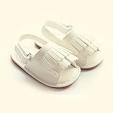 Spinas（スピナス） ベビー　キッズ サンダル　マジックテープで履きやすい！ちっちゃくてもちゃんとオシャレフリンジサンダル！　全５色ベビーサンダル （ブラウン　ローズピンク　ピンク　ホワイト　イエ