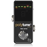 tc electronic ポリフォニック ミニ チューナー POLYTUNE 3 NOIR【国内正規品】