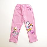 アンパンマンガールニットゲニム 裏シャギー ロングパンツ 90ｃｍ/95ｃｍ(EA7450) (90cm, ピンク)