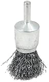 Shark 709E 0.75-Inch Wire End Brush Crimped with 0.006-Gauge Wire, 0.25-Inch Arbor [並行輸入品]
