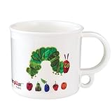 はらぺこあおむし　ランチコップ吊りさげ穴付　白色　11023k【2016　エリックカール　お弁当箱　入学　入園　準備　遠足　グッズ　子ども】