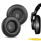 Geekria イヤーパッド 互換性 パッド アーカーゲー AKG K550, K551, K553 MKII ヘッドホンに対応 パッド イヤー/イヤーカップ (プロテインレザー/ブラック)