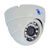 LineMak IR Dome camera, 1/3" HD Digital Sensor, 800TVL, 3.6mm lens, 24 LEDs, 65ft IR, IR-CUT Filter,