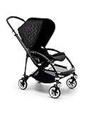 Bugaboo Bee 3 Shiney Chevron Black Special Edition Stroller (Black Frame) by Bugaboo