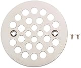 Jones Stephens D41101 4-1/4-Inch Stainless Steel Strainer for Fiberglass Shower Drain [並行輸入品]