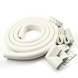 JNTworld ガードクッション2ｍ＋コーナーパット４個付き 赤ちゃん/ベビー/お子様やご年配の方 ケガ防止 360度全面保護 自由DIY コーナーガード付き テーブル/ベビーベッド/柱の角などにも