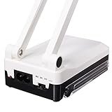 portable folding led reading light rechargeable table study