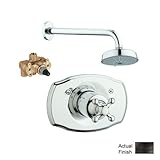 Grohe ks19612 – 34124r-zb0 Seaburyシャワーバルブキット、オイルはブロンズ