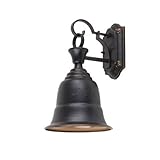 Y Decor EL54304-1ORB Modern, Transitional, Traditional 1 Light Liberty Bell Outdoor Wall Scone Fixtu