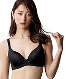 [ニッセン] ブラジャー 脇すっきり柔らかモールドブラジャー（トリンプ） 黒 D90