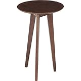 アンティーク調 コーヒーテーブル/ローテーブル 【中 ブラウン】 幅40cm 木製 〔リビング ダイニング 寝室〕