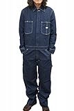 (リー) Lee メンズ Dungarees オールインワン LM4213 (500ワンウォッシュ（ネイビー）, Ｌ)