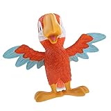 B Baosity オウム　動物　手作り　芝生装飾品　素晴らしい　屋内　屋外　装飾　　樹脂　全４カラー - オレンジ