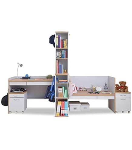 Amazon.co.jp: カリモク 学習机/ デスクセット 幅100cm ピュアオーク色