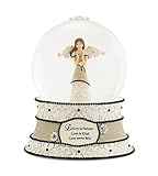 High Quality Modeles 88065 100mm Musical Water Globe with Angel Figurine, Love, 6-Inch