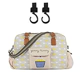 Yummy Mummy Stylish Nursery Changing Bag - Garden Birds - Includes Travel Changing Mat Cupcake Desig
