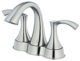 Danze D301122BN Antioch Two Handle Centerset Lavatory Faucet, Brushed Nickel [並行輸入品]