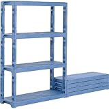 生活用品：サンコー（三甲）サンコーライフ： プラスチック棚-L（セット）：805953