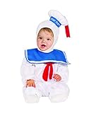 Rubie's Baby Classic Ghostbusters Ez-on Stay Puft Romper Costume White Toddler 3T-4T [並行輸入品]