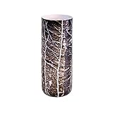 Design Toscano Jolon 10-Inch Ceramic Tree Bark Vase, Small, White [並行輸入品]