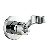 WAYCOM 調節可能なステンレス鋼360度のシャワー・ベース・シャワー受けは、ブラケット調節可能な壁掛けマウント・ブラケット銅材体がクロムをみがいたことを水を注ぎます