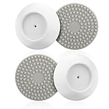 Luxebell ベビーゲート用 滑り止め パッド 4個セット 穴あけ不要 壁を傷つけない ウォールセーバー （白い）