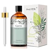 PHATOIL 天然100% アロマオイル ひのき エッセンシャルオイル 100ml 精油 アロマ ディフューザー・アロマストーン用 芳香用