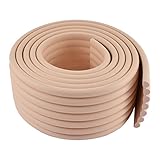 uxcell コーナークッション　コーナーガード　コーナーパッド　コーナーカバー ケガ防止　保護 コーナー エッジ クッション 家具ガード ソフト テーブル 安全保護 接着テープ付き ピンク