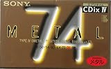 SONY メタルテープ METAL 74分 CDix IV C-74CDX4C