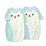 Piccolo (ピッコロ ) ベンリードレス (50～70cm) キムラタンの子供服 (34351-173) サックス 50～70