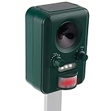Signstek アニマルバリア（ソーラー式）超音波とフラッシュライトで野生動物が近づきません