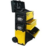 Trademark Tools 75-4650 Oversized Portable Tool Chest Three Tool boxes in One [並行輸入品]