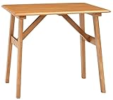 ミキモク ダイニングテーブル パフューム ナチュラル 80x75cm WT-80731 ALD 代引不可 ポイント10倍