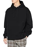 [フルーツオブザルーム] フード付きトレーナー ヘビーオンス パーカー フード付トレーナー ブラック S