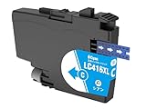 【Ｆ ＦＵＫＵＴＡＭＡ】 ブラザー(Brother) 用 LC416XLC シアン 単品 プリンター 互換インクカートリッジ LC416C の大容量版 対応機種： MFC-J4440N MFC-J4540N MFC-J4940DN DCP-J4143N MFC-J4443N MFC-J4543N DCP-J4140N (シアン)