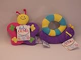 Itty Bittyバグバタフライand Snail Rattle Set