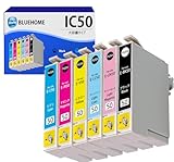 IC6CL50 風船 互換インク エプソン用 IC50 ふうせん インク 6色セット ICBK50 ICC50 ICM50 ICY50 ICLC50 ICLM50 合計6本 ep804a ep-704a ep-803a インク IC50対応エプソンインクカートリッジ