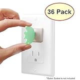 Child Proofing Safety Outlet Covers, 36 Pack & 4 Keys (Patented) to Protect Your Fingernails [並行輸入品]